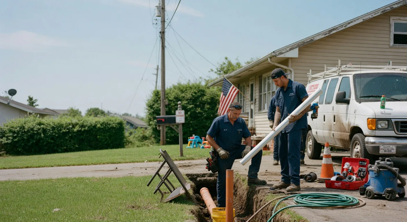 Sewer Line Inspection in New Washington, IN